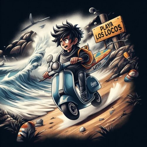 Vespa Los Locos Noche