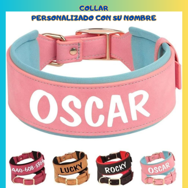 Collar Mascota Personalizados