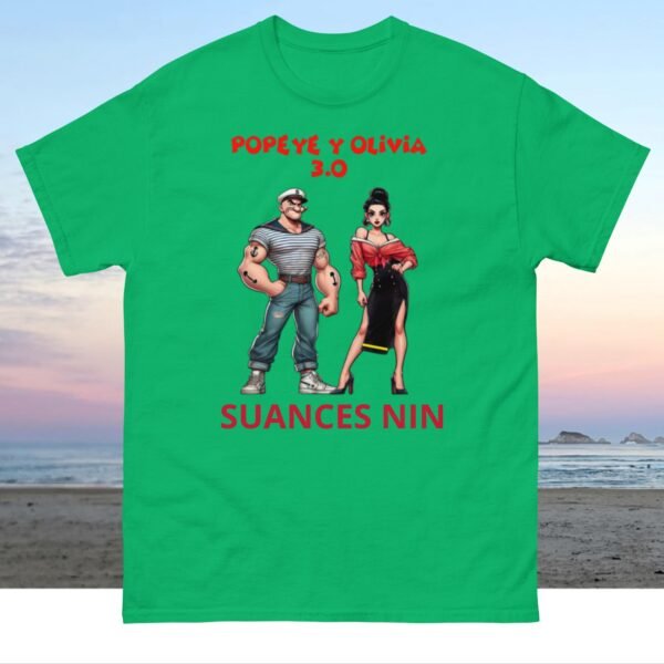 Camiseta Popeye y Olivia 3.0 Unisex - Imagen 4