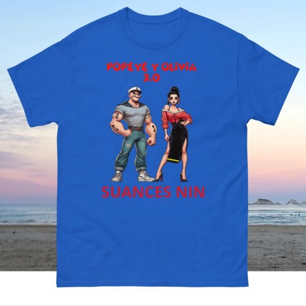 Camiseta Popeye y Olivia 3.0 Unisex - Imagen 3