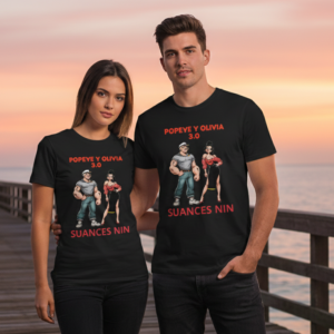 Camiseta Popeye y Olivia 3.0 Unisex